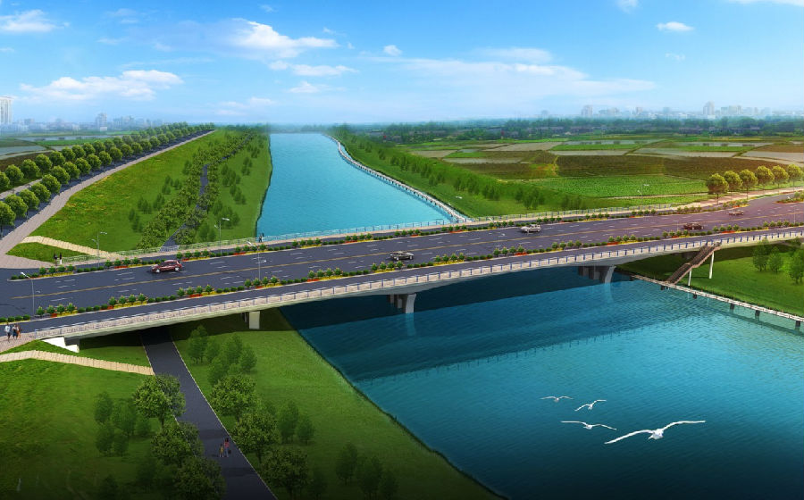 六安市大别山路凤凰河桥施工图设计顺利通过审查 - 设计总院 - 安徽省